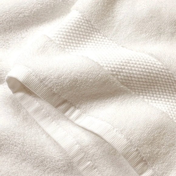 Boll & Branch Classic White Bath Towels Set of 2 - Picture 5 of 6